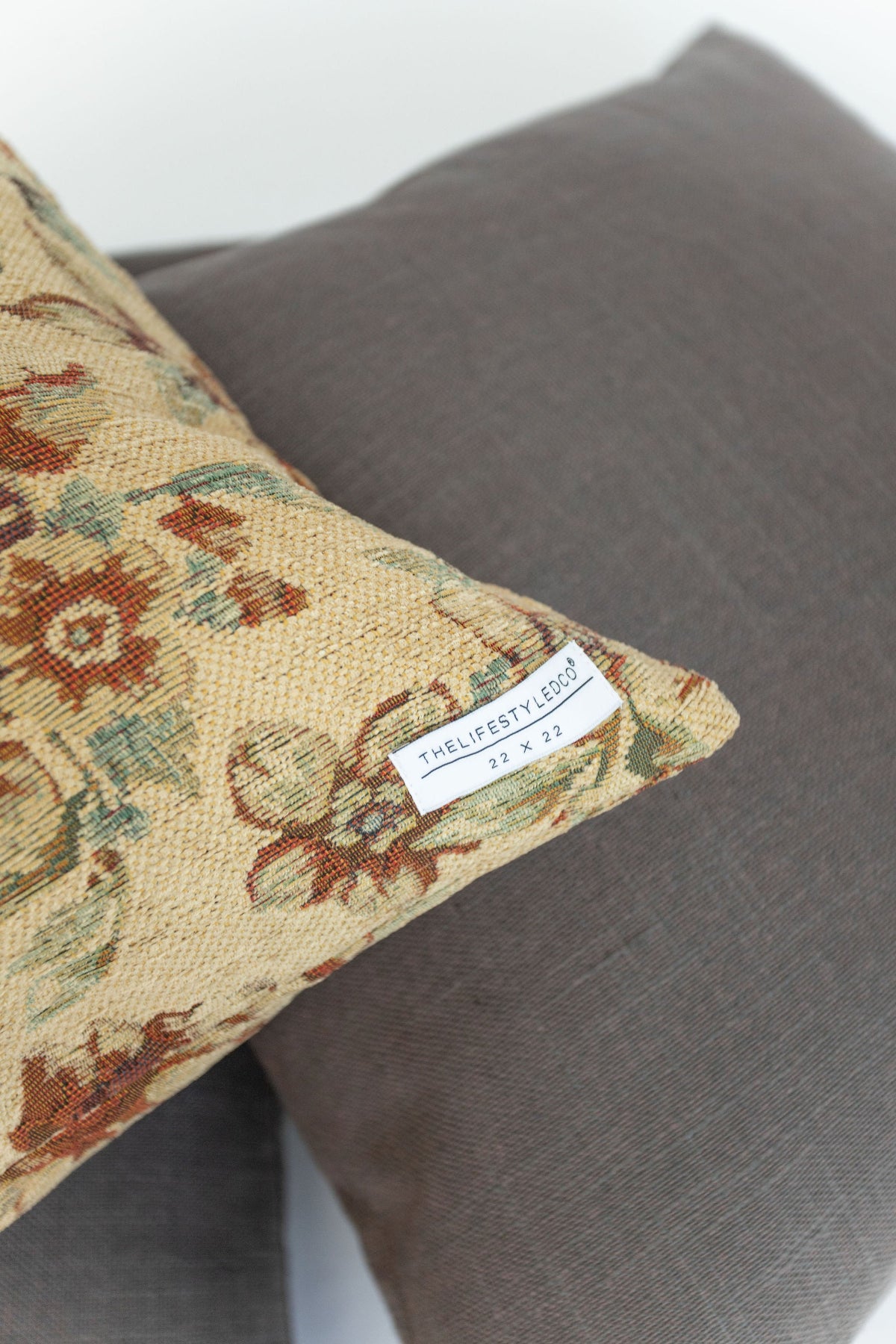 Meyers Vintage-Inspired Floral Pillow - 22