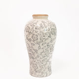 Floral Sketch Vase - Tall