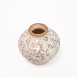 Floral Sketch Vase - Short