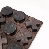 Petrified Wood Tic Tac Toe Set