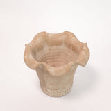 Handcrafted Ruffle Pot