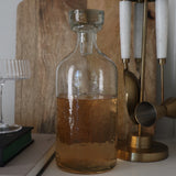 Hammered Glass Decanter