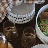 Gingham Ruffle Tea Towel