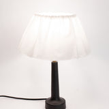 Ruffled Curtain Table Lamp