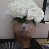 Terracotta Floral Vase