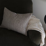 Fern Pattern Lumbar Pillow - 14"x20"