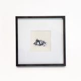 Gathered Fruit Sketch Framed Art