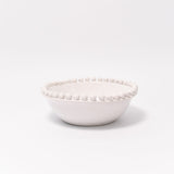 Beaded Bowl - White