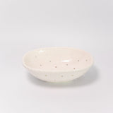 Twisted Edge Stoneware Colander