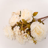 Hydrangea and Rose Bundle - 23"