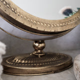 Statement Gold Tabletop Mirror