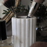 Blossom Scallop Toothbrush Holder - White