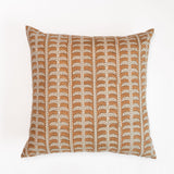 Block Print Linen Blend Pillow - 24"x24"