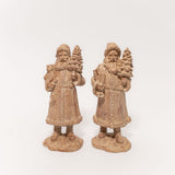 Wood Santa Figurine