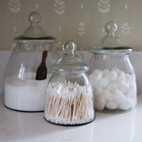 Vintage-Inspired Glass Canister - 3 Sizes