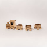 Vintage-Inspired Brass Train