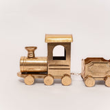 Vintage-Inspired Brass Train