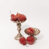 Mercury-Finish Pedestal Bowl - 2 Sizes