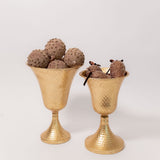 Hammered Brass Urn - 2 Sizes