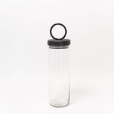 Glass Canister with Black Ring Top - 3 Sizes