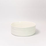 Large Ribbed Serving Bowl