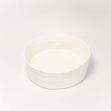 Large Ribbed Serving Bowl