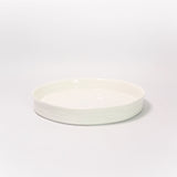 Shallow Ribbed Serving Bowl