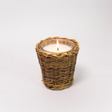 Grapefruit and Gardenia Wicker Candle