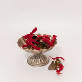 Mini Gold Bell with Red Ribbon - Box of 12