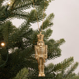 Gold Nutcracker Ornament