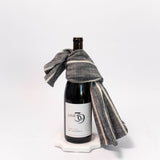 Striped Woven Dish Towel - Black