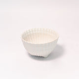Footed Ribbed Bowl