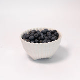 Footed Ribbed Bowl
