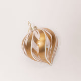 Swirl Stripe Ornaments - 2 Styles