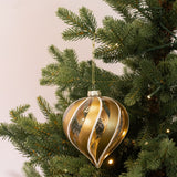 Swirl Stripe Ornaments - 2 Styles