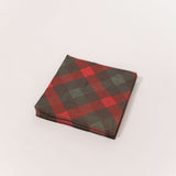 Plaid Paper Napkins - Set of 20