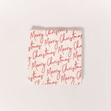 Merry Christmas Paper Napkins - Set of 20
