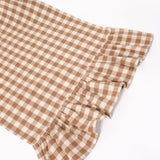 Gingham Ruffle Tea Towel