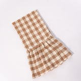 Gingham Ruffle Tea Towel