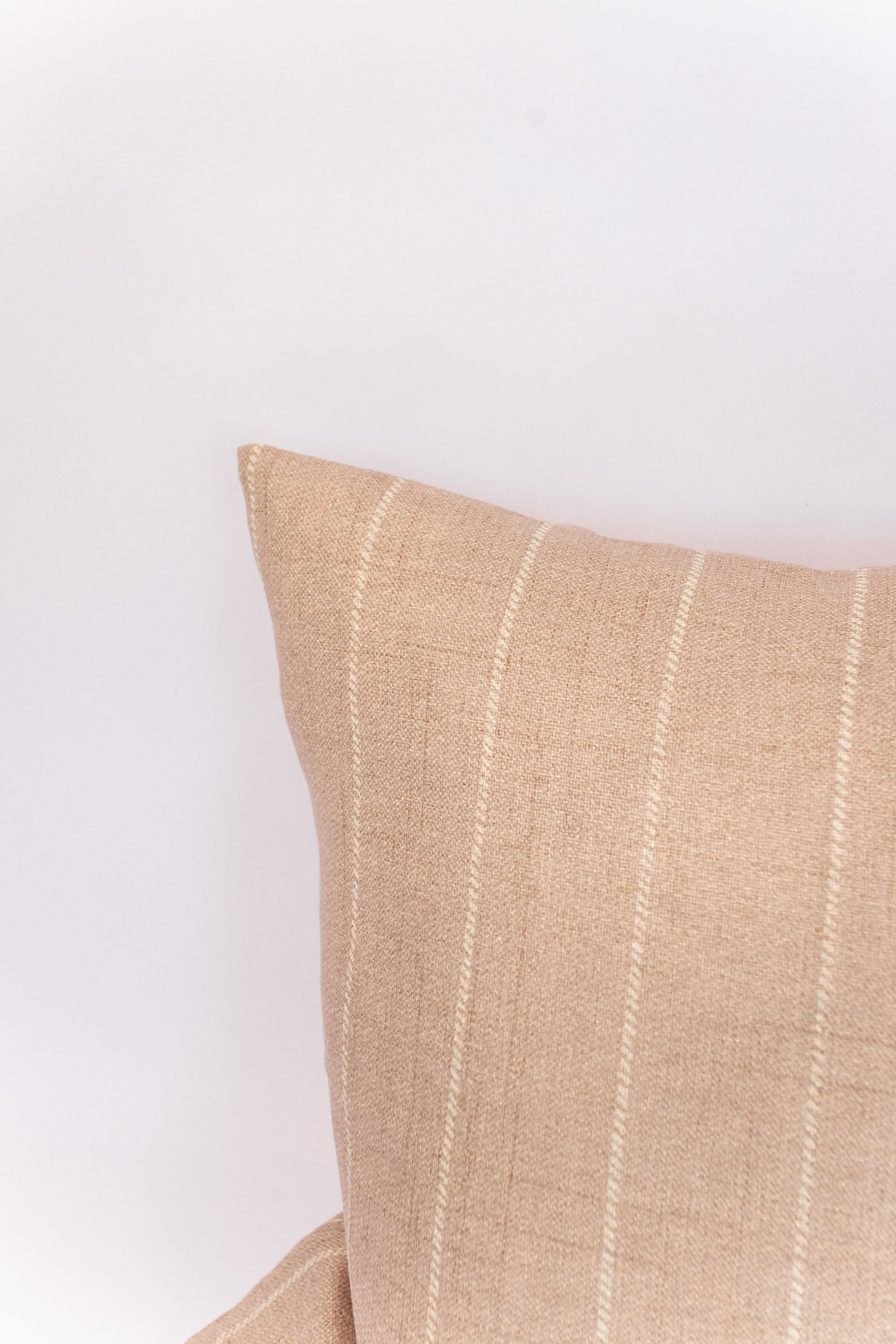 Striped Pillow - Tan - 18