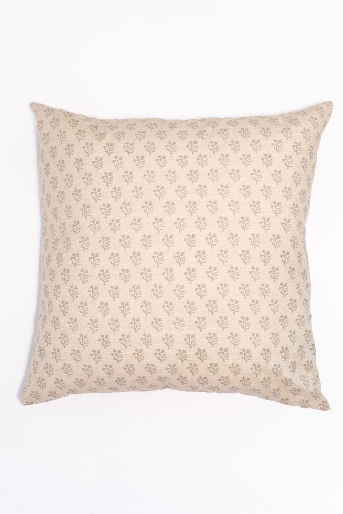Floral Block Print Pillow - 24