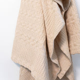 Waffle Weave Throw - Cream