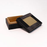 Pippa Box with Brass Inlay