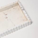 Camogli Scalloped Marble Tray