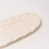 Ivory Ruffle Tray