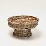 Wrigley Woven Pedestal Cake Stand