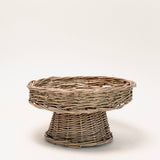Wrigley Woven Pedestal Cake Stand