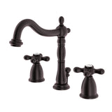 Heritage Medium Bathroom Faucet with Cross Handles