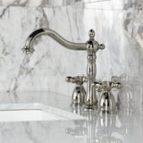 Heritage Medium Bathroom Faucet with Cross Handles