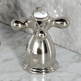 Heritage Medium Bathroom Faucet with Cross Handles